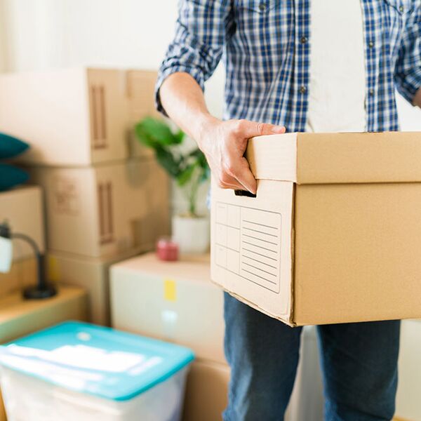 Umzug in eine neue Wohnung